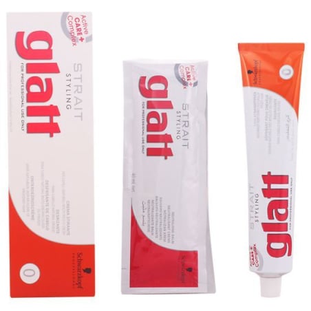 Krém pro narovnání kudrnatých a krepatých vlasů Strait Styling GLATT 0 (Cream) Schwarzkopf Professional - 162 ml