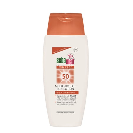 Opalovací mléko SPF 50 Sun Care (Multi Protect Sun Lotion) Sebamed - 150 ml