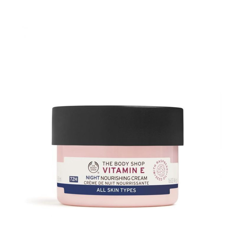 Noční vyživující pleťový krém Vitamin E (Night Cream) The Body Shop - 50 ml Noční vyživující pleťový krém Vitamin E (Night Cream) The Body Shop - 50 ml