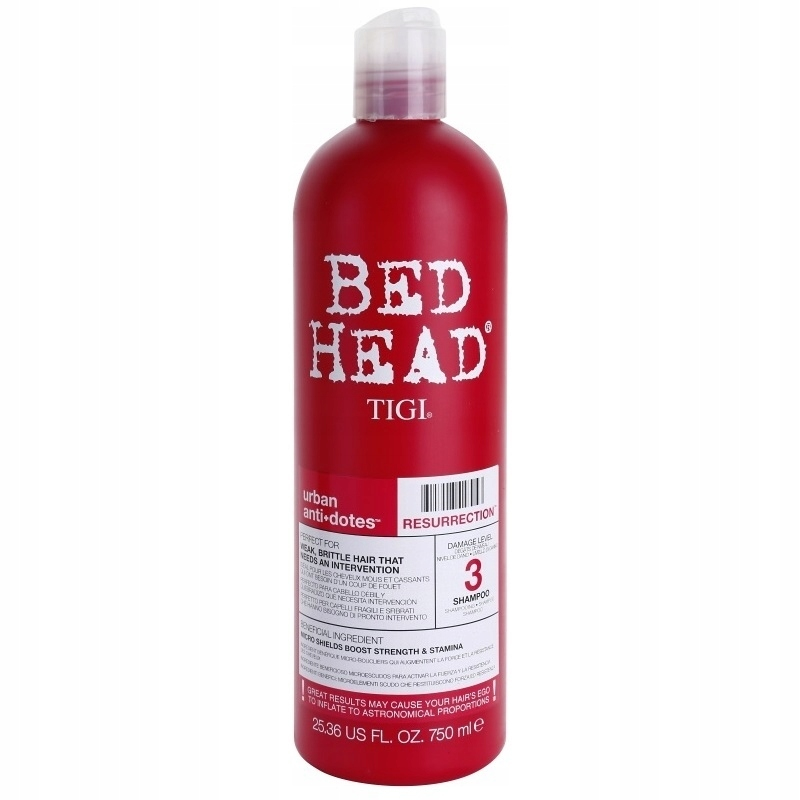 Regenerační šampon pro slabé a namáhané vlasy Bed Head Urban Anti+Dotes Resurrection (Shampoo) Tigi - 750 ml