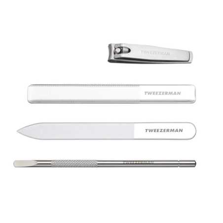 Sada na manikúru se skleněnými pilníky Glass Manicure Set Tweezerman