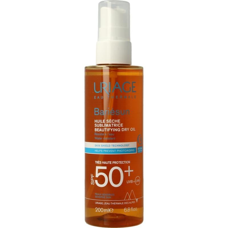 Suchý olej na opalování SPF 50+ Bariésun (Dry Oil Very High Protection) Uriage - 200 ml Suchý olej na opalování SPF 50+ Bariésun (Dry Oil Very High Protection) Uriage - 200 ml