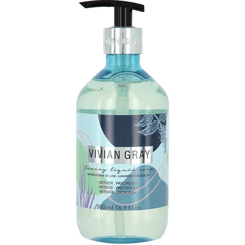 Tekuté mýdlo Vetiver & Patchouli (Liquid Soap) Vivian Gray - 500 ml Tekuté mýdlo Vetiver & Patchouli (Liquid Soap) Vivian Gray - 500 ml