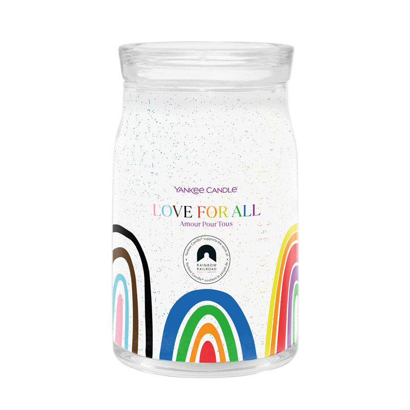 Aromatická svíčka Signature sklo velké Love for All Yankee Candle - 567 g