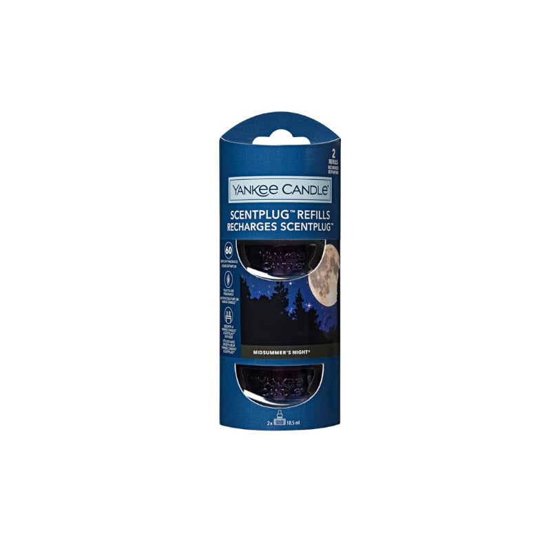 Náhradní náplň do elektrického difuzéru Organic Kit Midsummer’s Night 2 x Yankee Candle - 18,5 ml Náhradní náplň do elektrického difuzéru Organic Kit Midsummer’s Night 2 x Yankee Candle - 18,5 ml