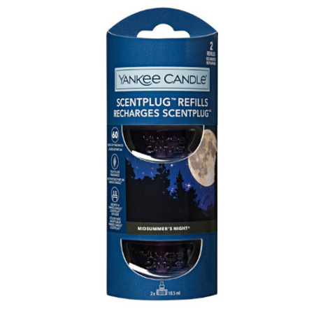 Náhradní náplň do elektrického difuzéru Organic Kit Midsummer’s Night 2 x Yankee Candle - 18,5 ml