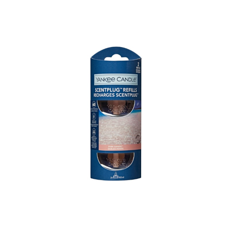 Náhradní náplň do elektrického difuzéru Organic Kit Pink Sands 2 x Yankee Candle - 18,5 ml Náhradní náplň do elektrického difuzéru Organic Kit Pink Sands 2 x Yankee Candle - 18,5 ml