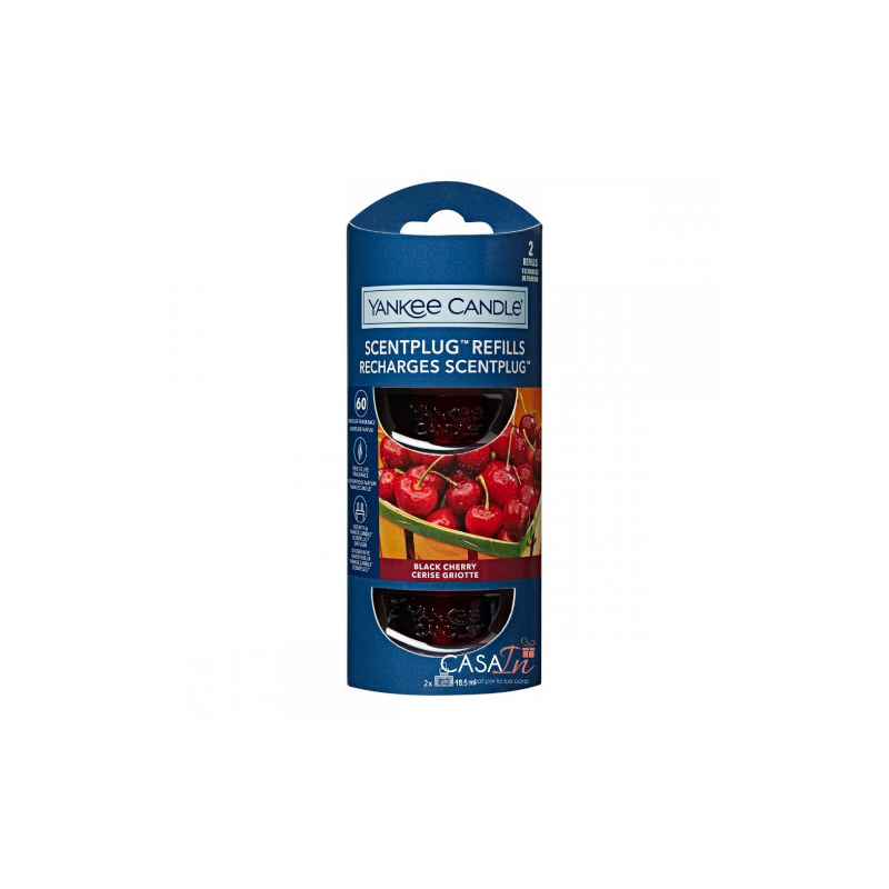 Náhradní náplň do elektrického difuzéru Organic Kit Black Cherry 2 x Yankee Candle - 18,5 ml Náhradní náplň do elektrického difuzéru Organic Kit Black Cherry 2 x Yankee Candle - 18,5 ml