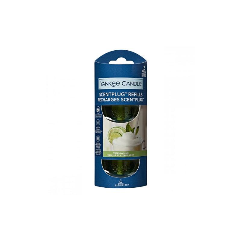 Náhradní náplň do elektrického difuzéru Organic Kit Vanilla Lime 2 x Yankee Candle - 18,5 ml Náhradní náplň do elektrického difuzéru Organic Kit Vanilla Lime 2 x Yankee Candle - 18,5 ml