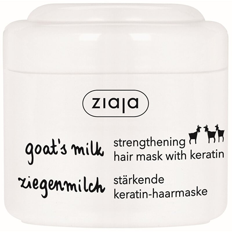 Maska na suché a matné vlasy s keratinem Goat`s Milk Ziaja - 200 ml Maska na suché a matné vlasy s keratinem Goat`s Milk Ziaja - 200 ml