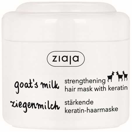 Maska na suché a matné vlasy s keratinem Goat`s Milk Ziaja - 200 ml