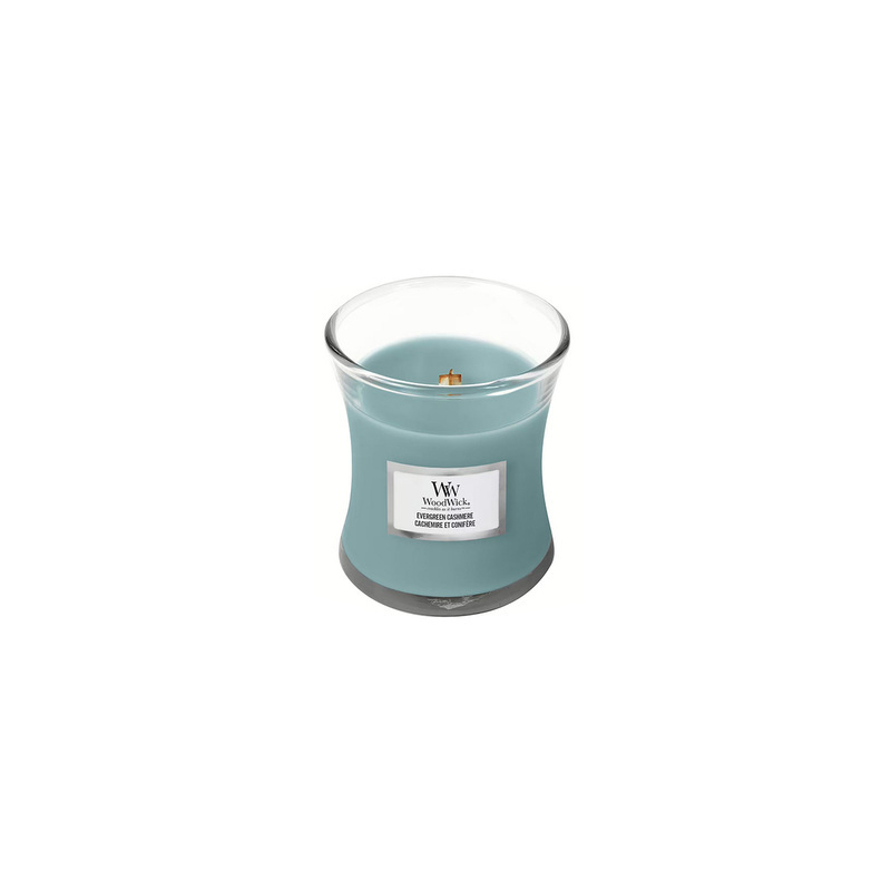 Vonná svíčka váza Evergreen Cashmere WoodWick - 275 g Vonná svíčka váza Evergreen Cashmere WoodWick - 275 g