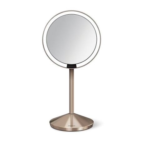 Dobíjecí cestovní zrcátko Rose Gold Simplehuman