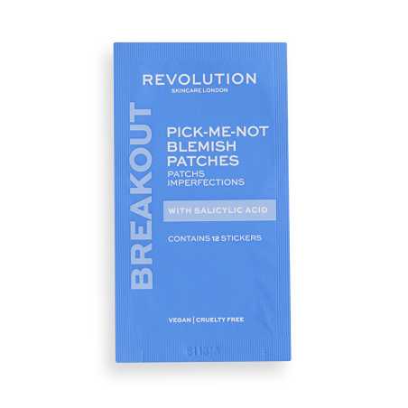Čisticí pleťové náplasti Pick-Me-Not Blemish Patches (Contains Stickers) Revolution Skincare - 60 ks