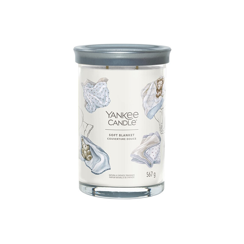 Aromatická svíčka Signature tumbler velký Soft Blanket Yankee Candle - 567 g Aromatická svíčka Signature tumbler velký Soft Blanket Yankee Candle - 567 g