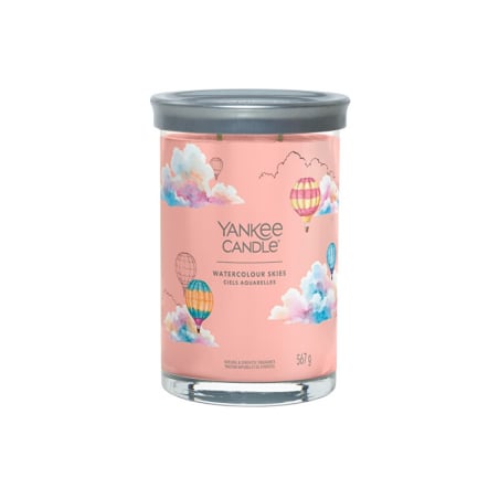 Aromatická svíčka Signature tumbler velký Watercolour Skies Yankee Candle - 567 g