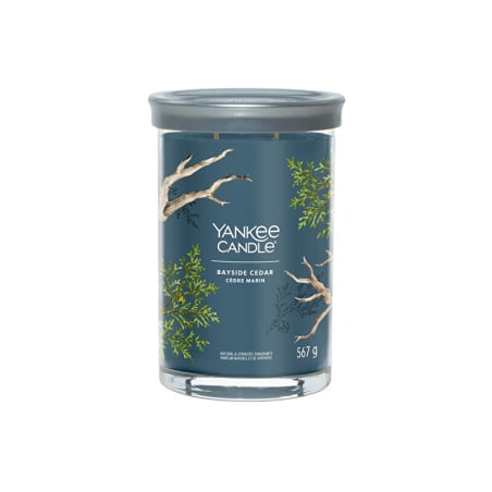 Aromatická svíčka Signature tumbler velký Bayside Cedar Yankee Candle - 567 g
