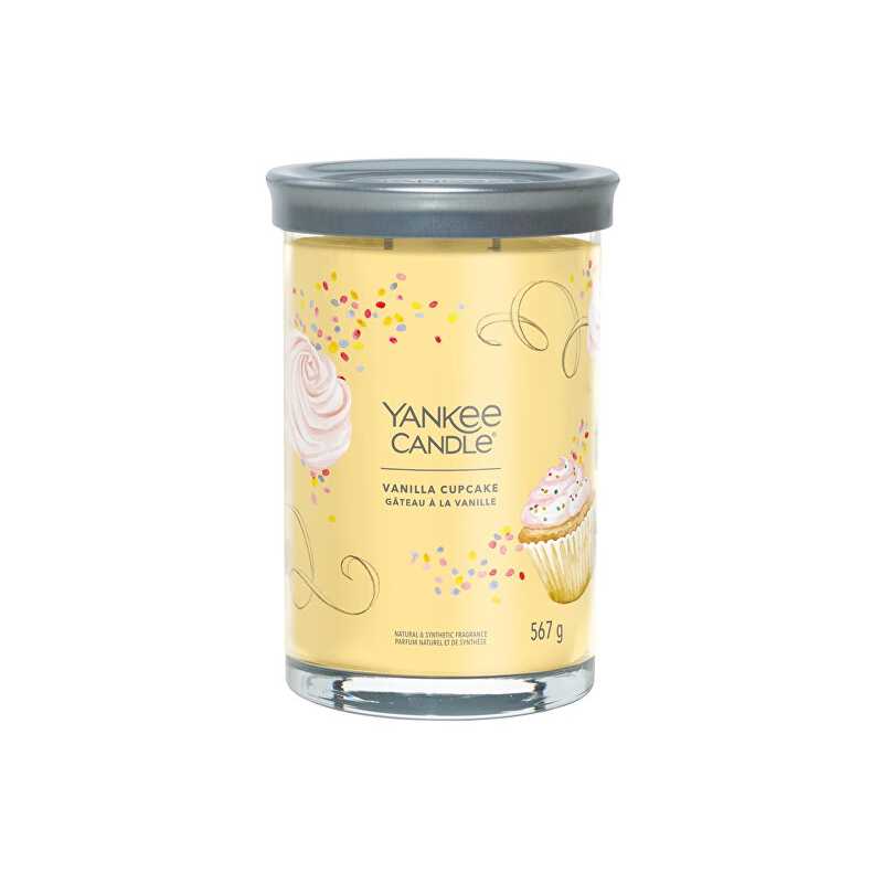 Aromatická svíčka Signature tumbler velký Vanilla Cupcake Yankee Candle - 567 g Aromatická svíčka Signature tumbler velký Vanilla Cupcake Yankee Candle - 567 g