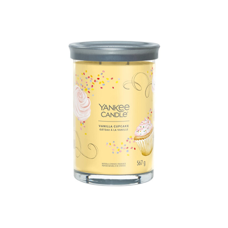 Aromatická svíčka Signature tumbler velký Vanilla Cupcake Yankee Candle - 567 g
