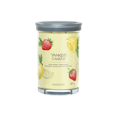 Aromatická svíčka Signature tumbler Iced Berry Lemonade Yankee Candle - 567 g
