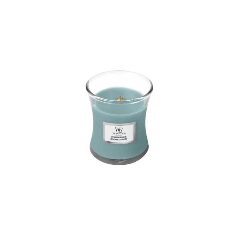 Vonná svíčka váza Evergreen Cashmere WoodWick - 85 g Vonná svíčka váza Evergreen Cashmere WoodWick - 85 g