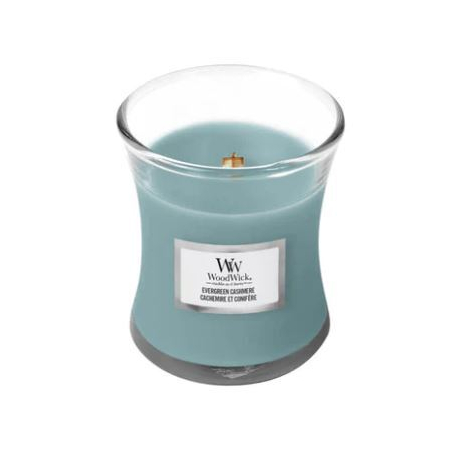 Vonná svíčka váza Evergreen Cashmere WoodWick - 85 g