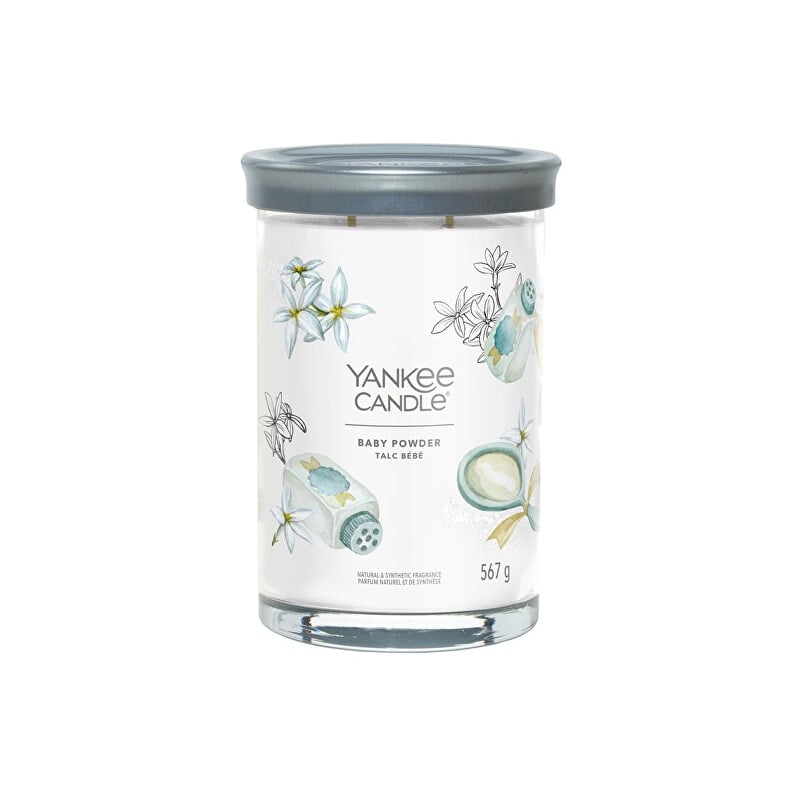 Aromatická svíčka Signature tumbler velký Baby Powder Yankee Candle - 567 g Aromatická svíčka Signature tumbler velký Baby Powder Yankee Candle - 567 g