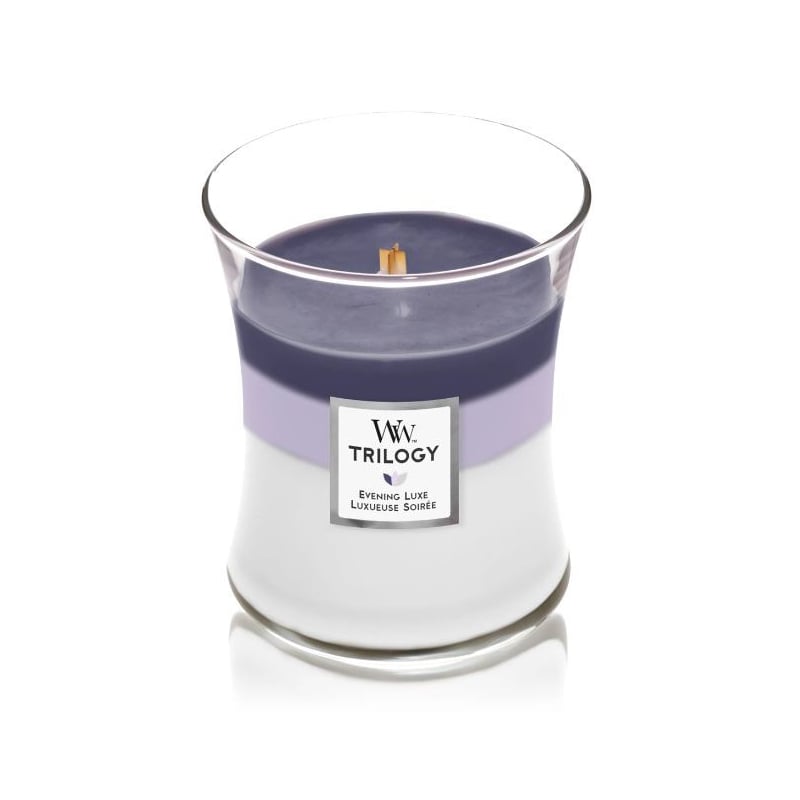 Vonná svíčka váza Trilogy Evening Luxe WoodWick - 275 g Vonná svíčka váza Trilogy Evening Luxe WoodWick - 275 g