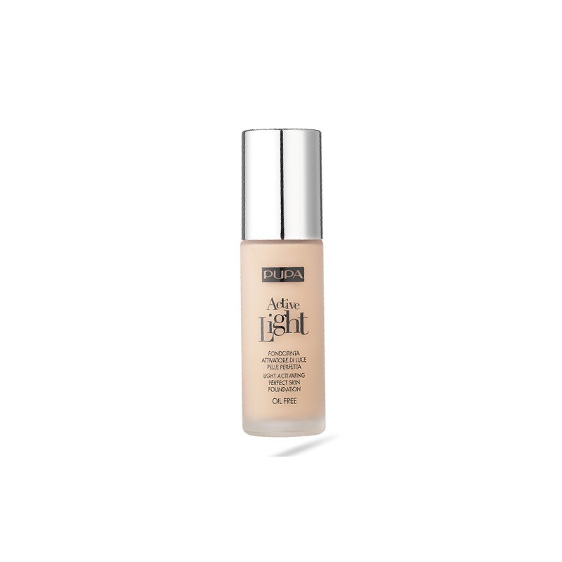 Lehký tekutý make-up SPF 10 Active Light (Perfect Skin Foundation) PUPA Milano / Odstín: 002 Ivory - 30 ml Lehký tekutý make-up SPF 10 Active Light (Perfect Skin Foundation) PUPA Milano / Odstín: 002 Ivory - 30 ml