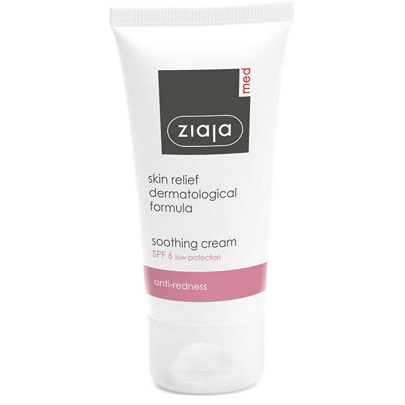 Zklidňující krém proti začervenání pleti SPF 6 (Soothing Cream) Ziaja - 50 ml Zklidňující krém proti začervenání pleti SPF 6 (Soothing Cream) Ziaja - 50 ml