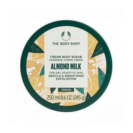 Tělový peeling pro suchou a citlivou pokožku Almond Milk (Body Scrub) The Body Shop - 250 ml