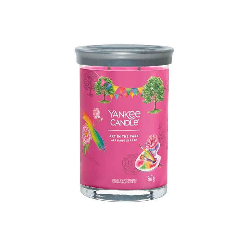 Aromatická svíčka Signature tumbler velký Art In The Park Yankee Candle - 567 g Aromatická svíčka Signature tumbler velký Art In The Park Yankee Candle - 567 g