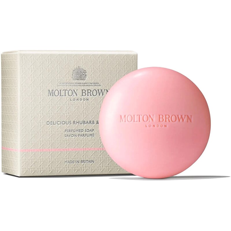 Tuhé mýdlo Rhubarb & Rose (Perfumed Soap) Molton Brown - 150 g Tuhé mýdlo Rhubarb & Rose (Perfumed Soap) Molton Brown - 150 g