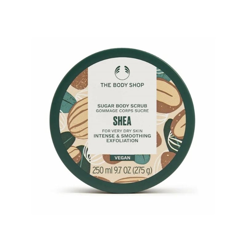 Tělový peeling pro velmi suchou pokožku Shea (Body Scrub) The Body Shop - 250 ml Tělový peeling pro velmi suchou pokožku Shea (Body Scrub) The Body Shop - 250 ml