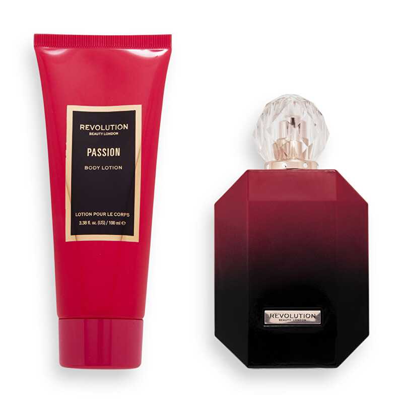 Dárková sada Passion EDT & Body Lotion Gift Set Revolution Dárková sada Passion EDT & Body Lotion Gift Set Revolution