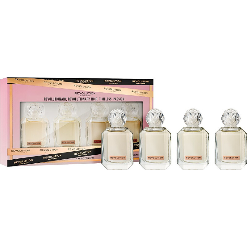 Dárková sada miniatur Discovery Fragrance Pack Revolution - 4 x 10 ml