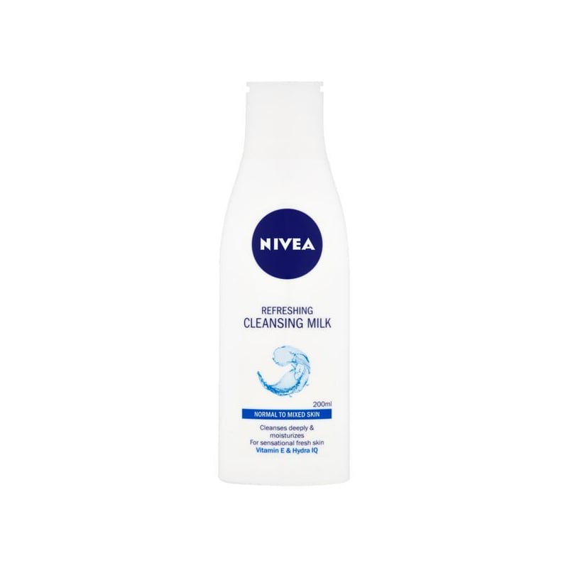 Osvěžující čisticí pleťové mléko pro normální až smíšenou pleť Aqua Effect Nivea - 200 ml