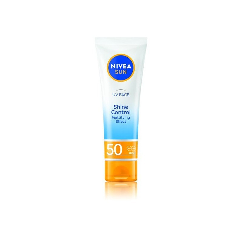 Zmatňující pleťový krém na opalování SPF 50 (Mattifying Effect Shine Control) Nivea - 50 ml Zmatňující pleťový krém na opalování SPF 50 (Mattifying Effect Shine Control) Nivea - 50 ml