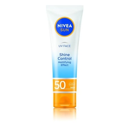 Zmatňující pleťový krém na opalování SPF 50 (Mattifying Effect Shine Control) Nivea - 50 ml