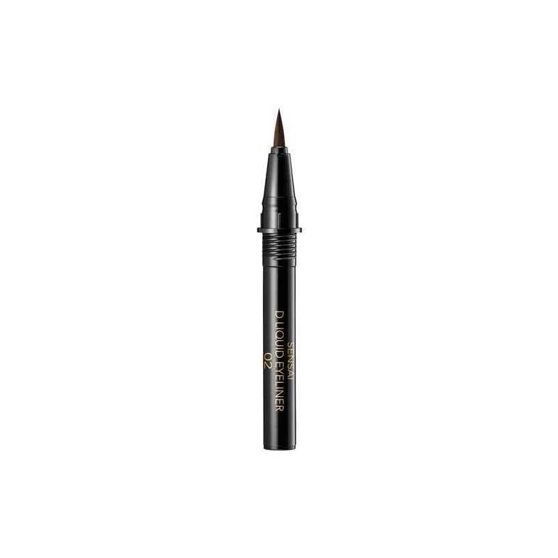 Náhradní náplň do očních linek ve fixu (Designing Liquid Eyeliner Refill) Sensai / Odstín: 02 Deep Brown - 0,6 ml