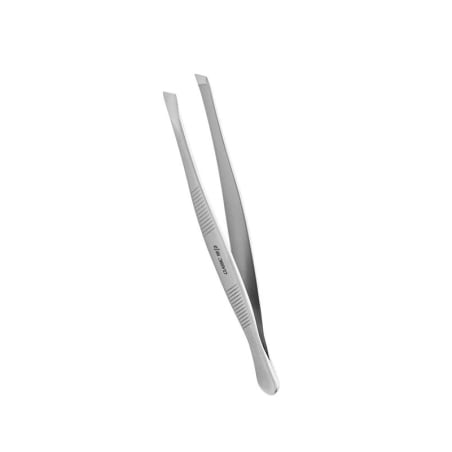 Pinzeta na obočí se širokým zkoseným hrotem Classic 10 Type 3 (Eyebrow Tweezers) STALEKS