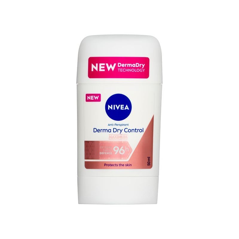Tuhý antiperspirant Derma Dry Control Nivea - 50 ml Tuhý antiperspirant Derma Dry Control Nivea - 50 ml