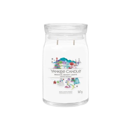 Aromatická svíčka Signature sklo velké Magical Bright Lights Yankee Candle - 567 g