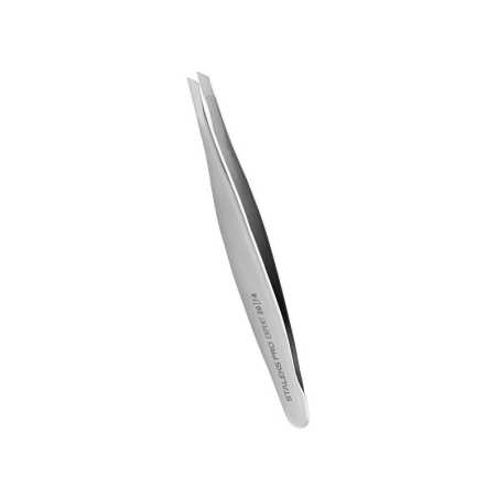 Pinzeta na obočí s úzkým zkoseným hrotem Expert 20 Type 4 (Eyebrow Tweezers) STALEKS