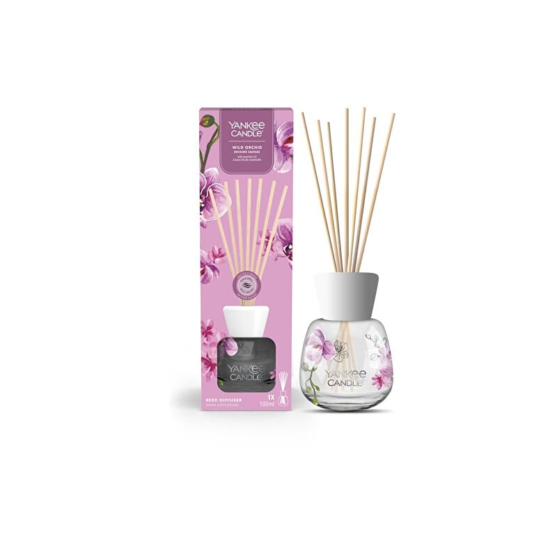Aroma difuzér Signature Wild Orchid Reed Yankee Candle - 100 ml Aroma difuzér Signature Wild Orchid Reed Yankee Candle - 100 ml