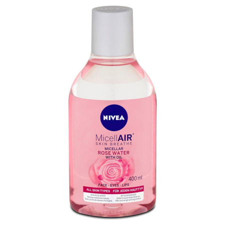 Dvoufázová micelární voda s růžovou vodou (Micellar Rose Water) Nivea - 400 ml