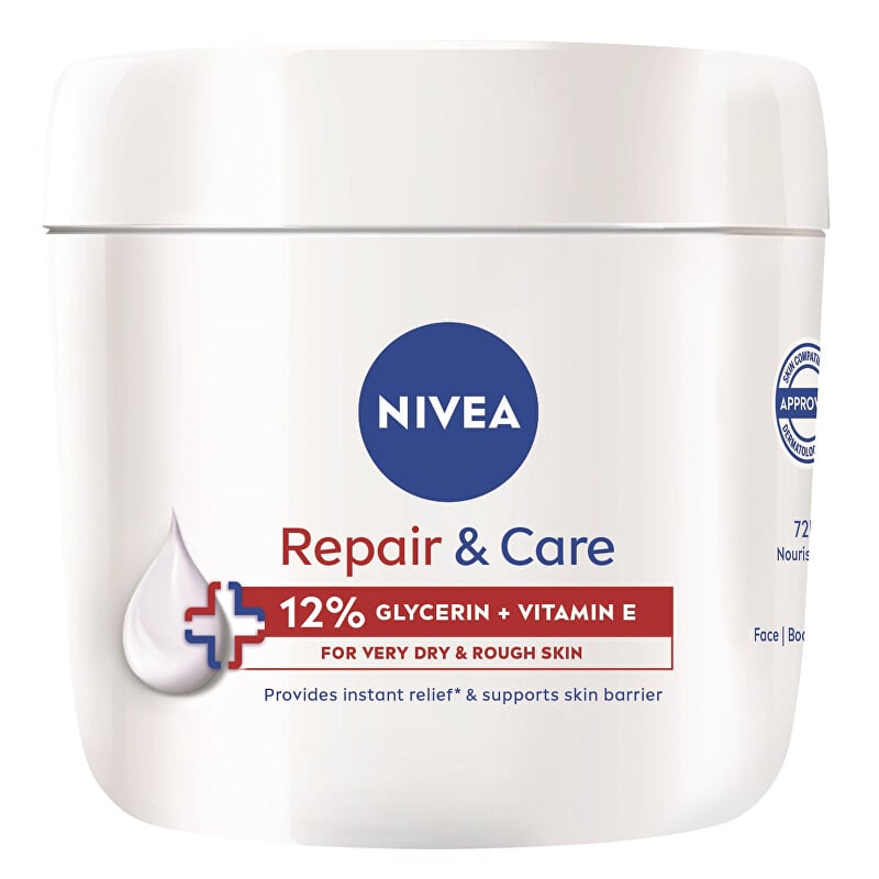 Hydratační tělový krém Repair & Care Nivea - 400 ml