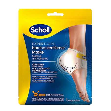 Peelingová maska na paty Expert Care (Exfoliating Heel Peel Mask) 1 pár Scholl