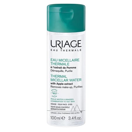 Micelární čisticí voda pro smíšenou a mastnou pleť Eau Thermale (Thermal Micellar Water) Uriage - 100 ml