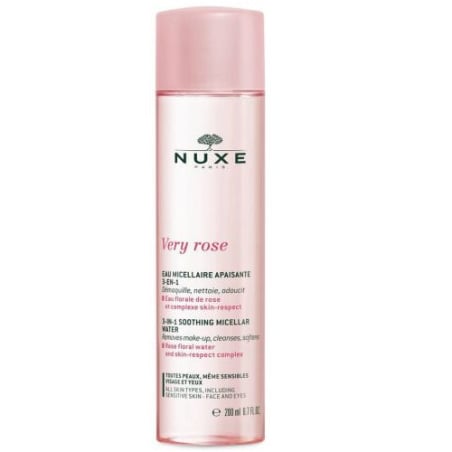 Zklidňující micelární voda Very Rose (3-in1 Soothing Micellar Water) Nuxe - 750 ml
